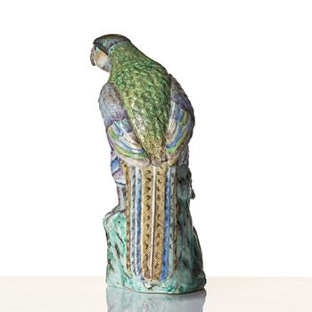 Figurin, porslin. Qingdynastin, Qianlong (1736-95).