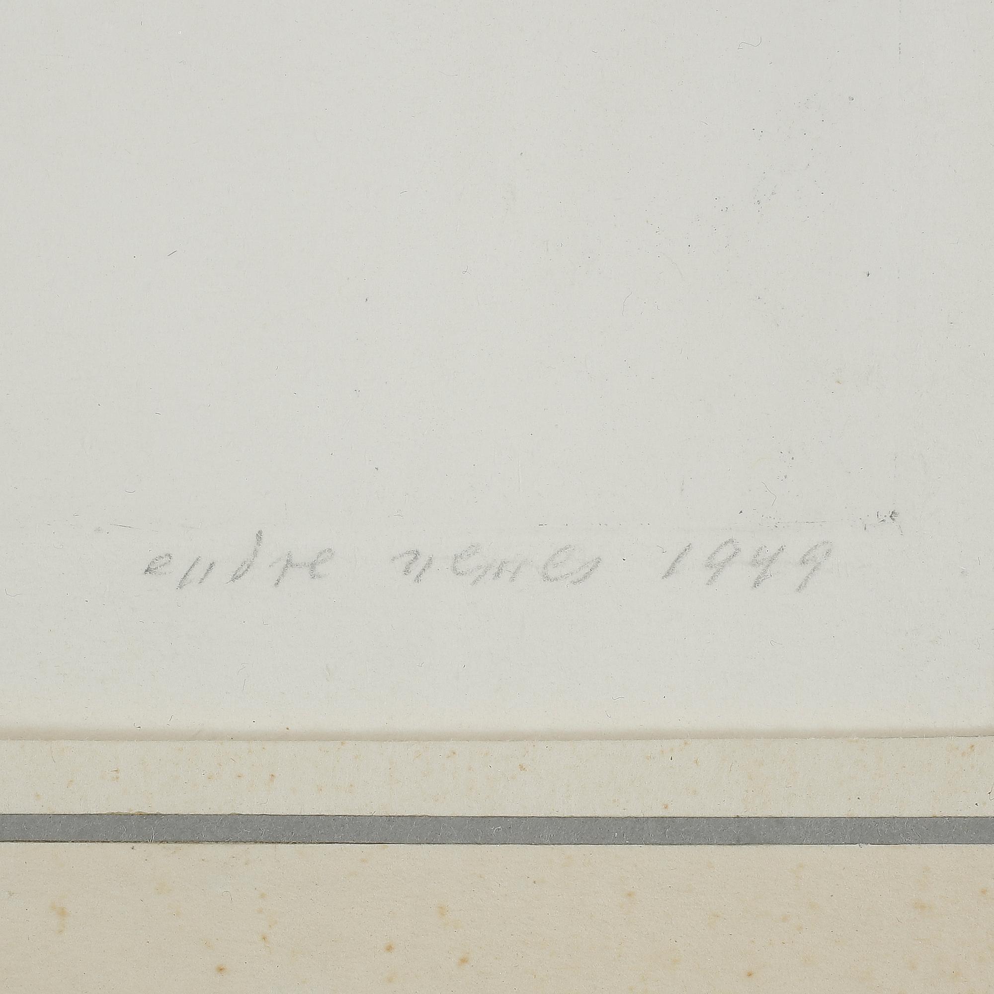 ENDRE NEMES, etsning, signerad och numrerad 13/25.