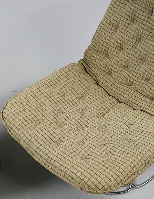 FÅTÖLJER, ett par, "Mila", Gillis Lundgren, Ikea, omkring 1970.