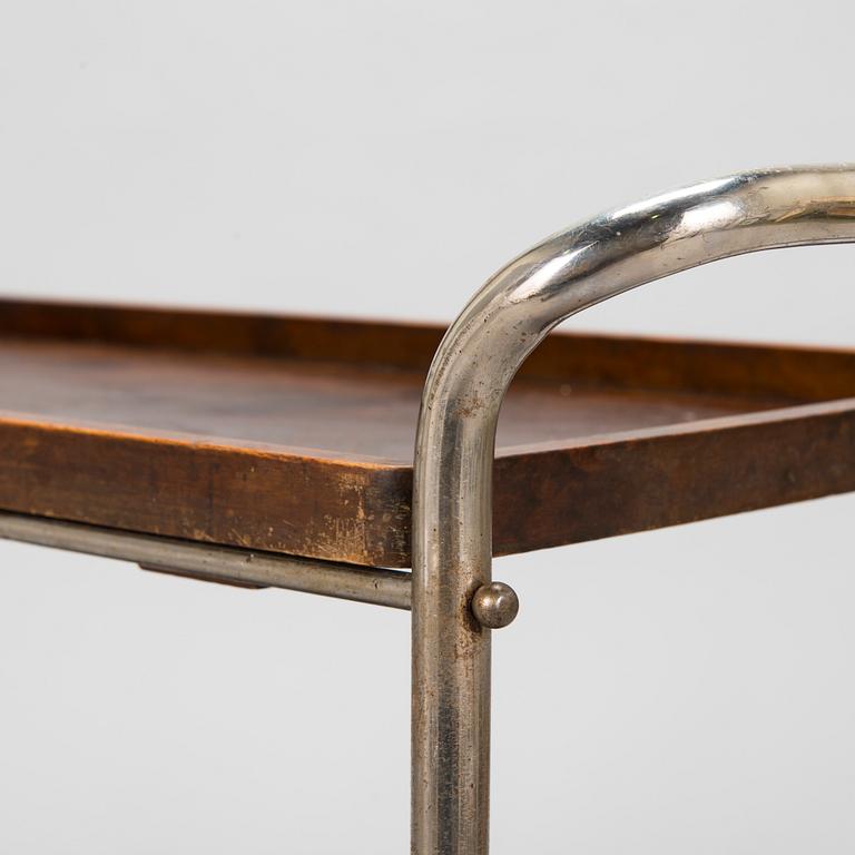 Serveringsvagn, funkkis, 1930/40-tal.