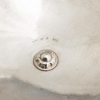 A Swedish silver sugarbowl, marks of Adolf Zethelius, Stockholm 1834.