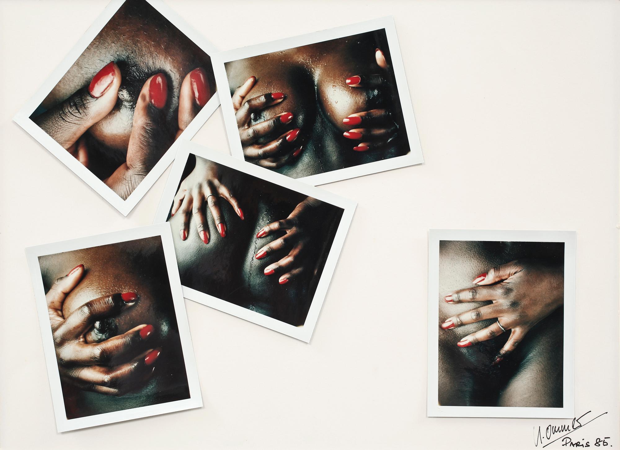 UWE OMMER, 5 st, fotografier, sign o dat Paris -85.