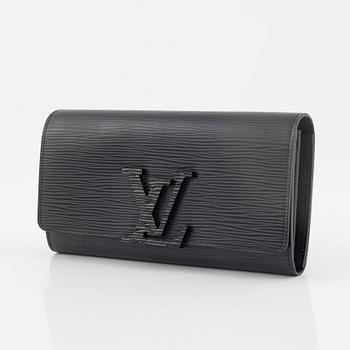 Louis Vuitton, a black Epi wallet, 2015.