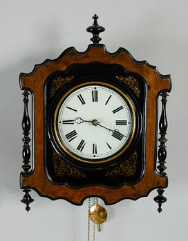 VÄGGPENDYL, sent 1800-tal.