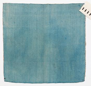 RANK BADGE, silk, a so called Buzi. 29 x 30 cm. China 19th century.