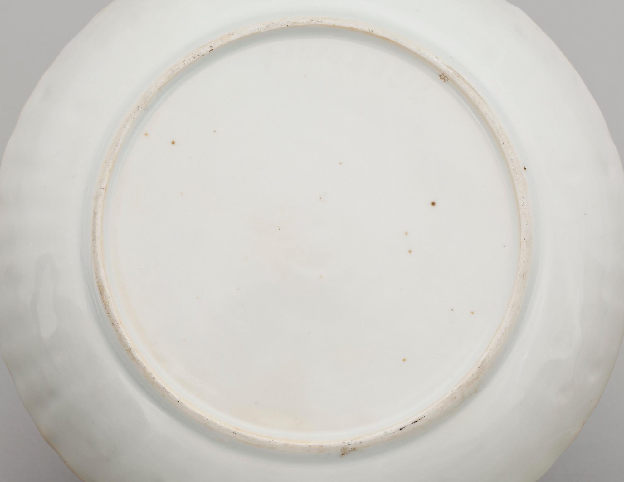 TESERVIS, 12 delar, porslin, Kina, Jiaqing, 1800-talets början.