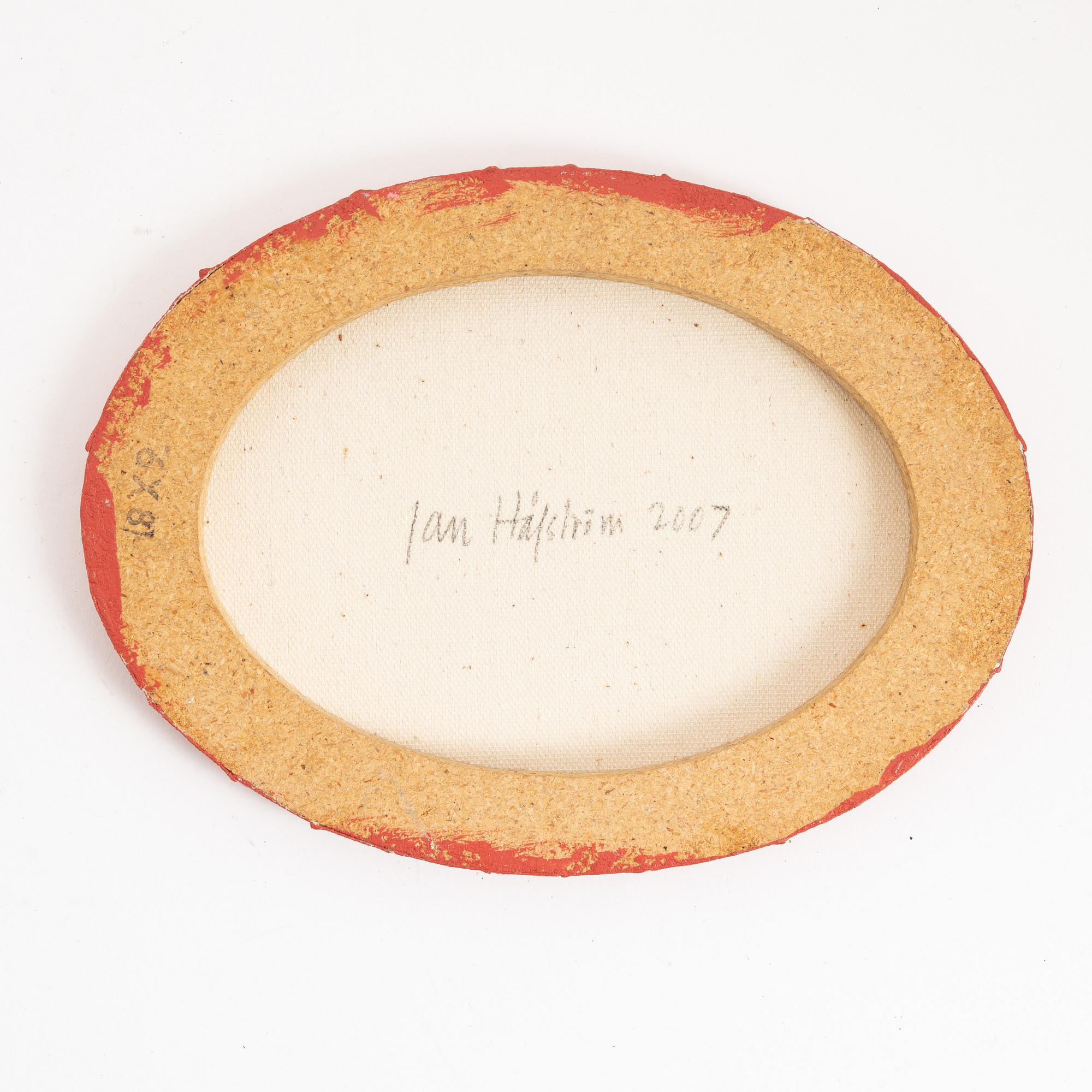 Jan Håfström, signed and dated 2007 on verso. Acrylic on canvas.