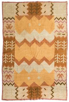 Karvalankamatto, 1930-luku. Noin 204 x 307 cm.