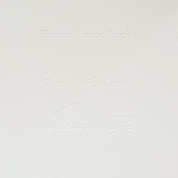 Charles & Ray Eames, chairs, 6 pcs, "Plastic chair DSR", Vitra, 2020.