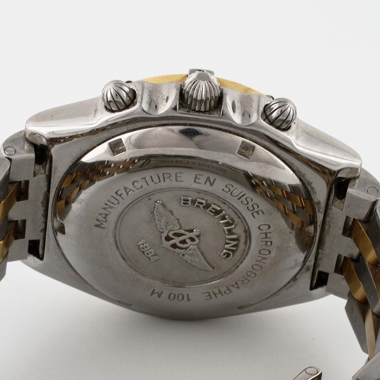 BREITLING, Chronomat, wristwatch, chronograph, 39,5 mm.