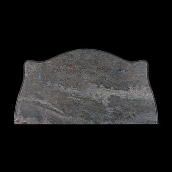 STENSKIVA, kolmårsdmarmor, rokokostil, 1900-talets mitt.