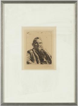 Anders Zorn, "Gammal knekt".