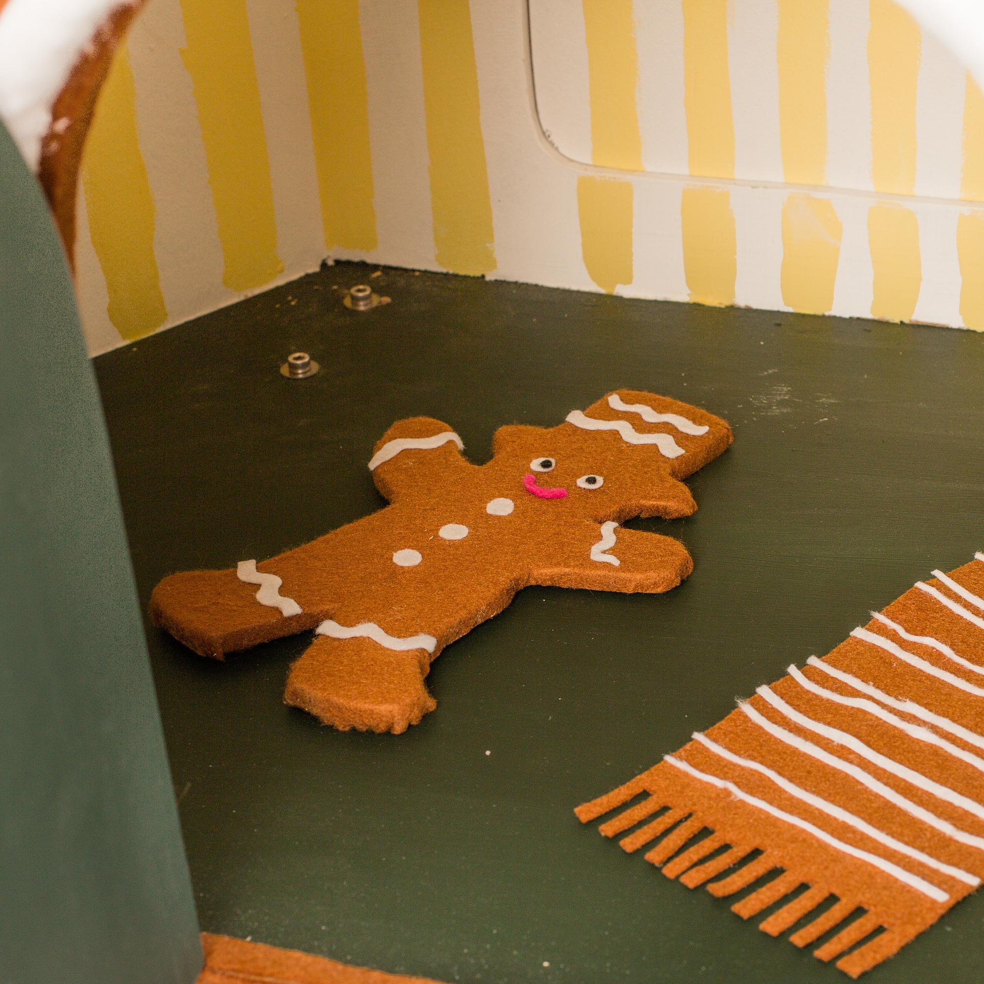 A gingerbread house made by JoAnn Tan Studio for NK 2016.