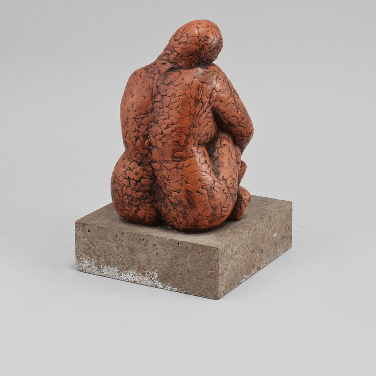 SKULPTUR, gjutmassa, signerad Hamlett? och numrerad 2/30?, 1900-tal.