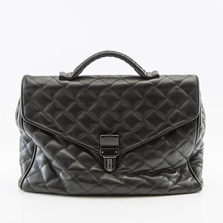Bottega Veneta vintage briefcase.