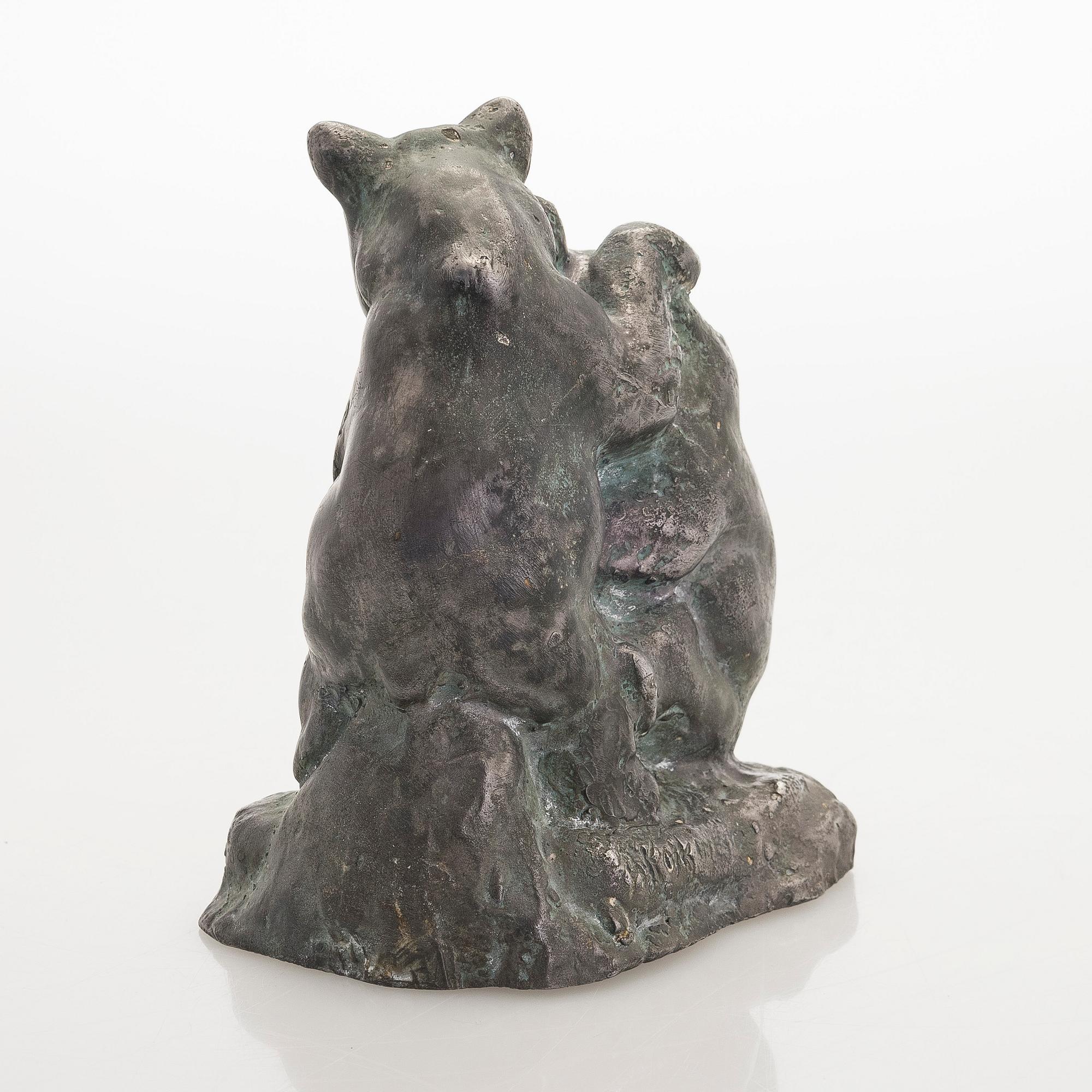 August Koskinen, Leikkivät karhunpennut.