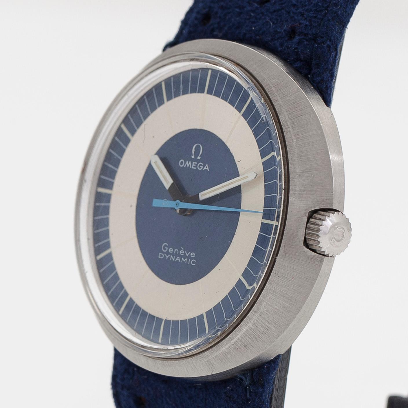Omega, Genève, Dynamic, armbandsur, 41.5 x 36.5 mm.