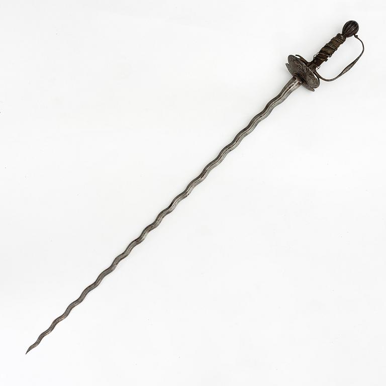 A North European sword 17th century.