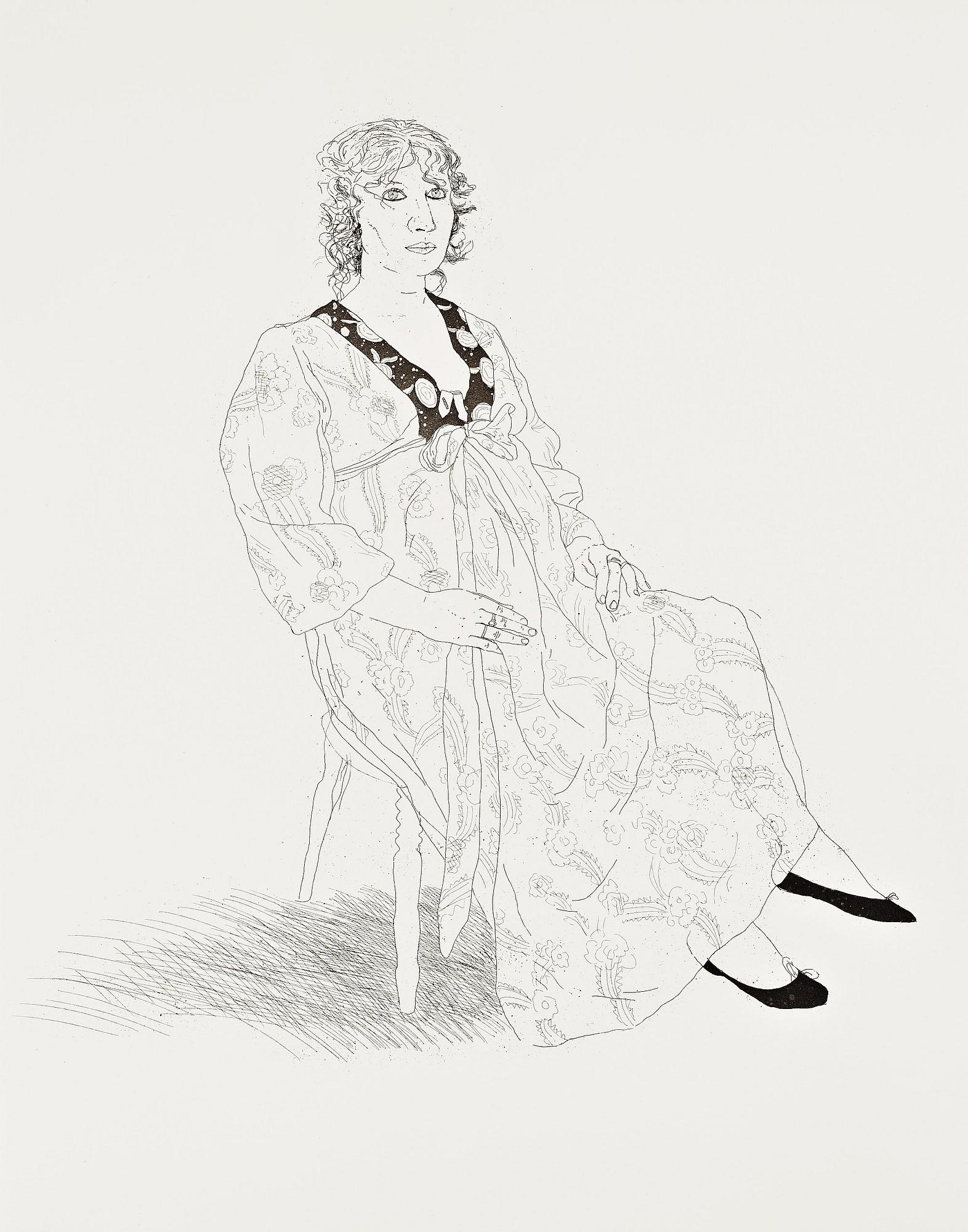 David Hockney, "Celia".
