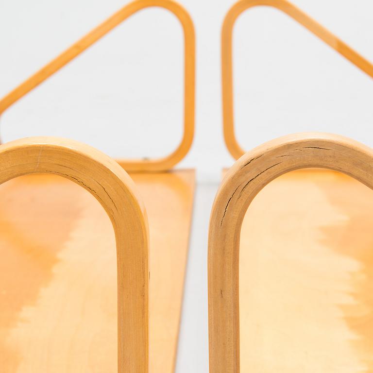 Alvar Aalto,  Two mid 20th Century '112B' shelves for Artek.
