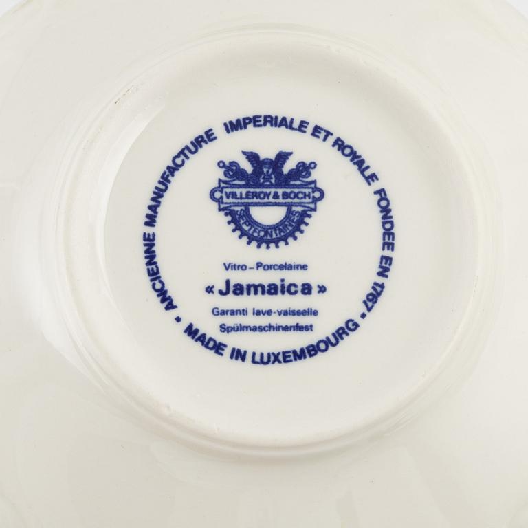 Matservis, 46 delar, porslin, "Jamaica", Villeroy & Boch.