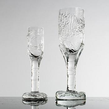 GLASSERVIS, 11 delar, Eugen Montelin, Reijmyre, 1900-talets andra hälft.
