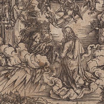 Albrecht Dürer, "Saint John before God and the Elders ", likely 16th century.