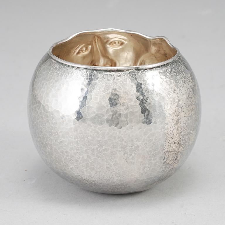 A Sterling silver tumbler by Olle Ohlsson, Stockholm.