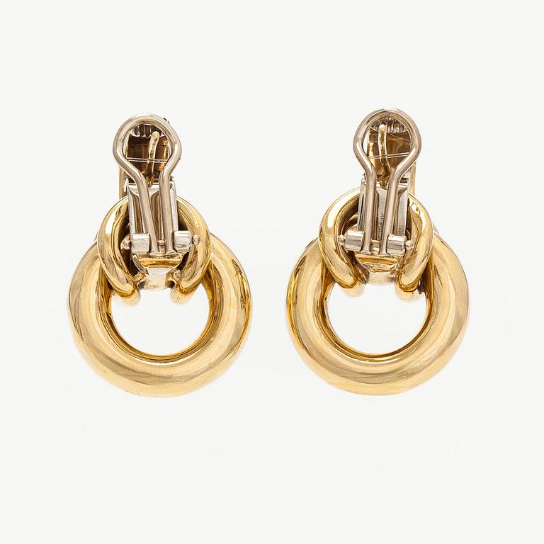 Örhängen, 18K guld.