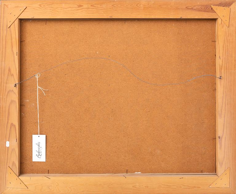 Hans Osswald, olja på pannå signerad.