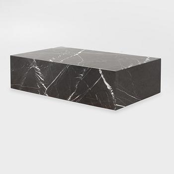 A marble 'Plinth' coffee table from Menu.