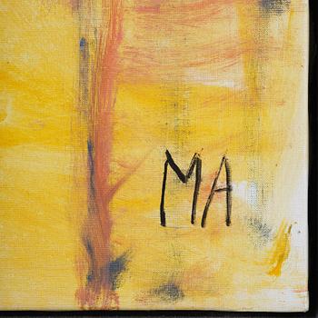 Maj Arnell, "Mot gul fond".