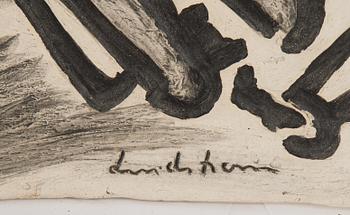 Bengt Lindström, a ceramic relief, signed and numbered 7/20 verso.