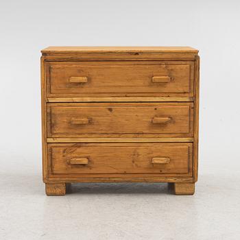 A chest of drawers, 1930's.