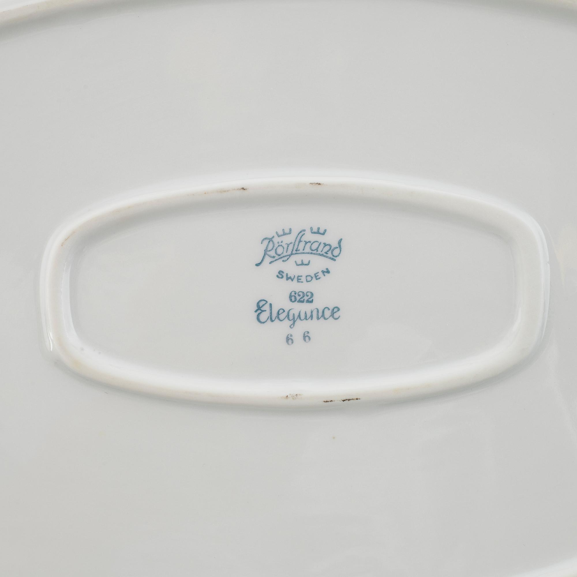 MATSERVIS, 58 delar, porslin, "Elegance", Rörstrand.