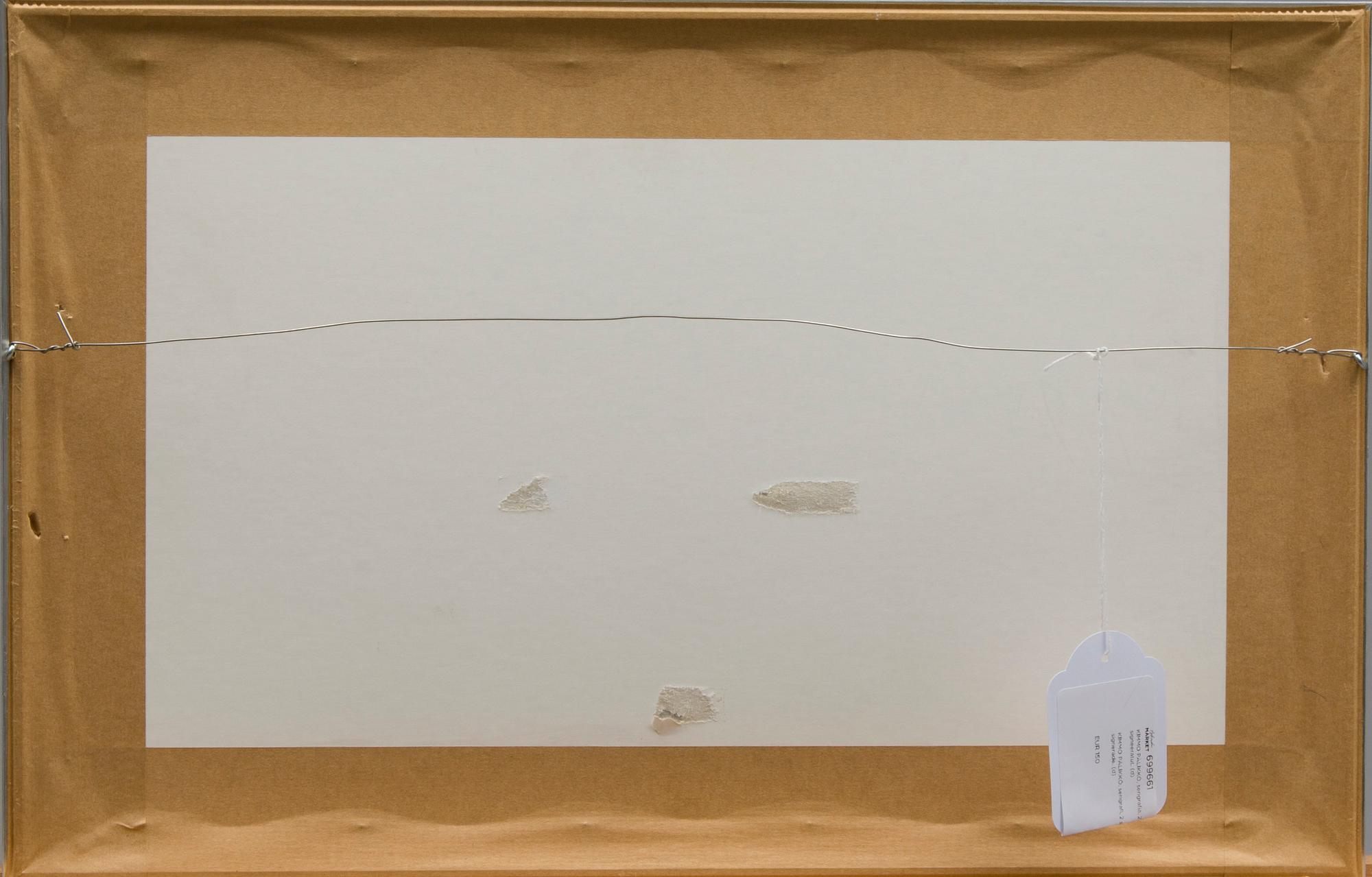 KIMMO PÄLIKKÖ, serigrafi, 2 st, signerade.