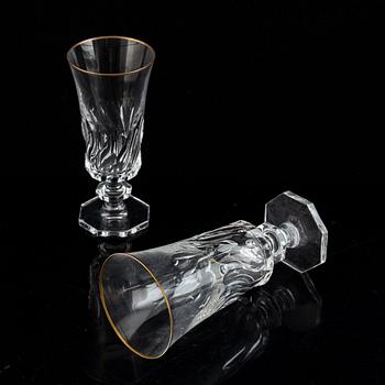 Elis Bergh, glasservice, 121 delar, "Ulriksdal", Kosta, 1900-tal.