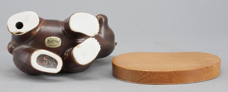 FIGURIN, stengods, Gunnar Nylund, Rörstrand.