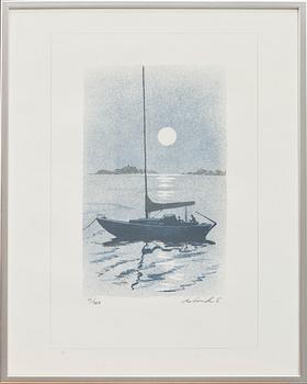 ROLAND SVENSSON, färglitografi, signerad och numrerad 111/360.