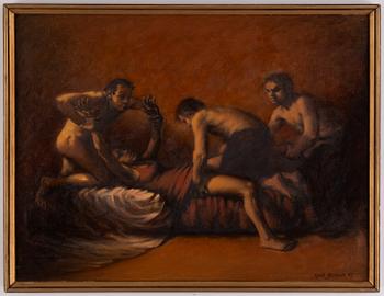 KJELL JÖRSTEDT, oil on canvas, signed Kjell Jörstedt and dated 1977.