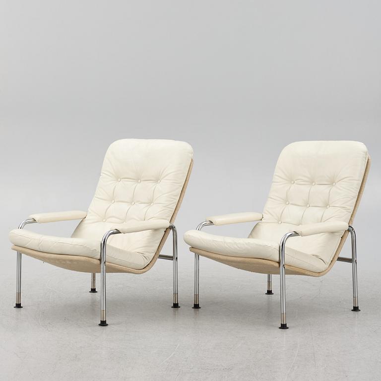 Fåtöljer, ett par, 1900-talets andra hälft.