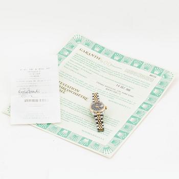 ROLEX, Oyster Perpetual, Datejust, Chronometer, armbandsur, 26 mm,