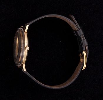 ARMBANDSUR, herr, guld 14 k Omega, 1980-tal.