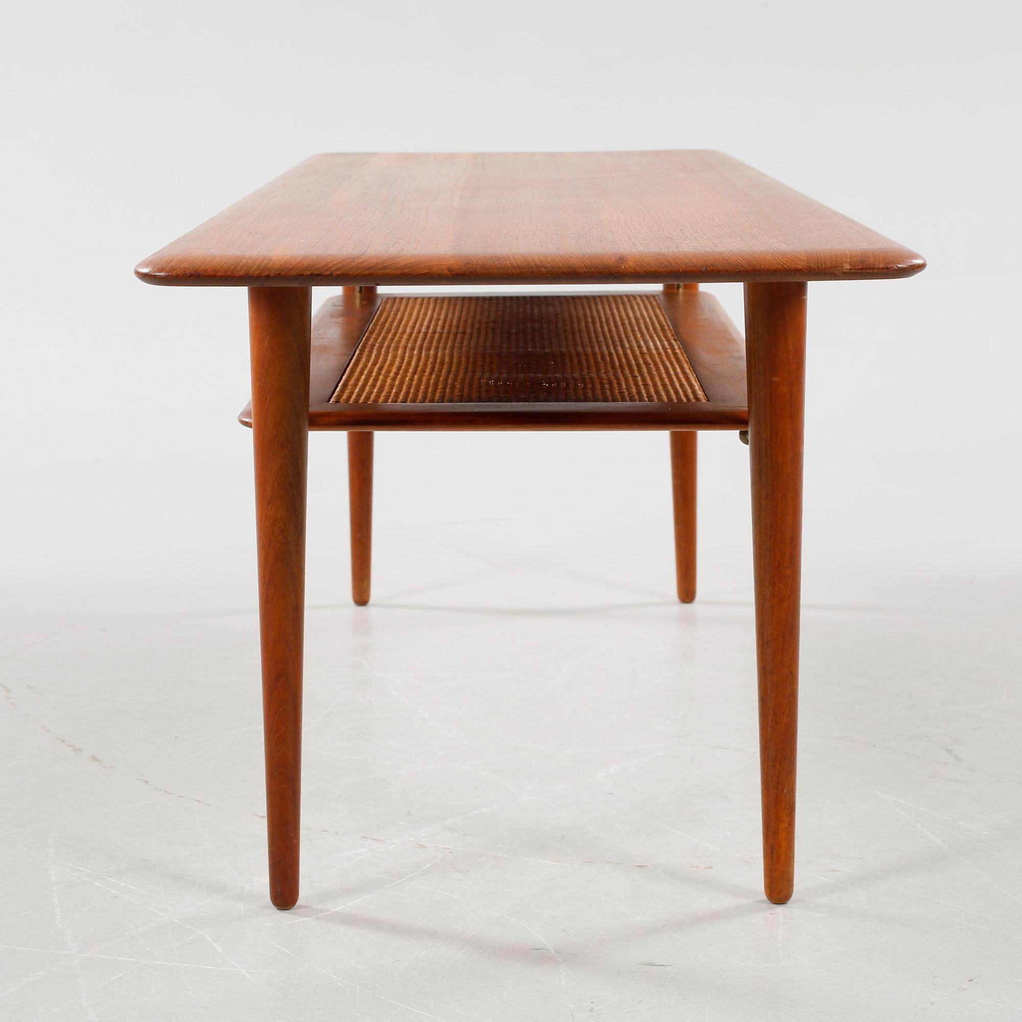 A sofa table, model fd 516, designed by Peter Hvidt & Orla Mølgaard-Nielsen, made by France & Søn, Denmark, 1950s/60s.