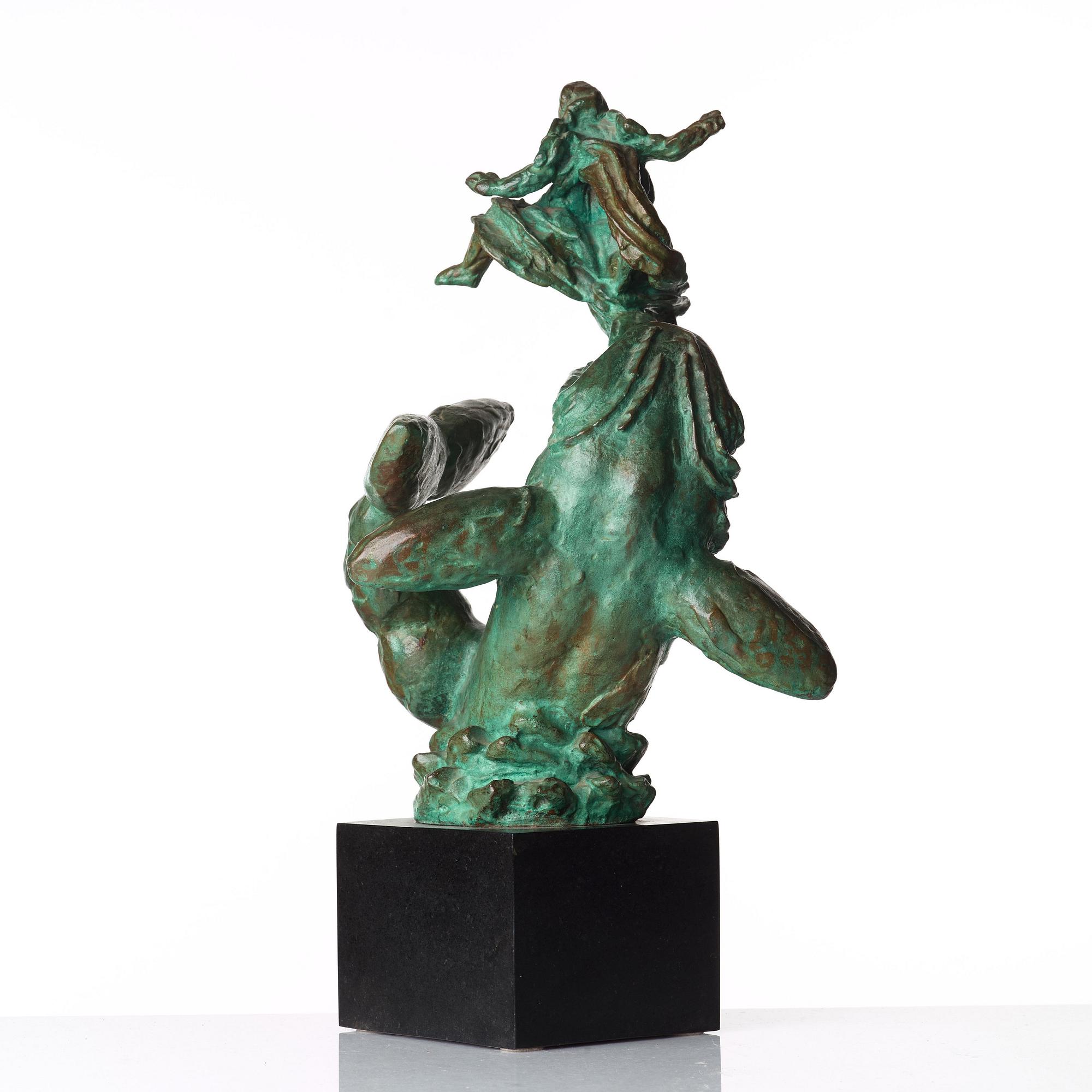 Carl Milles, "Jona och valfisken".