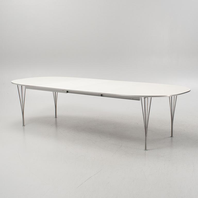 Bruno Mathsson & Piet Hein, a 'Superelliptical' dining table for Fritz Hansen, 2012.