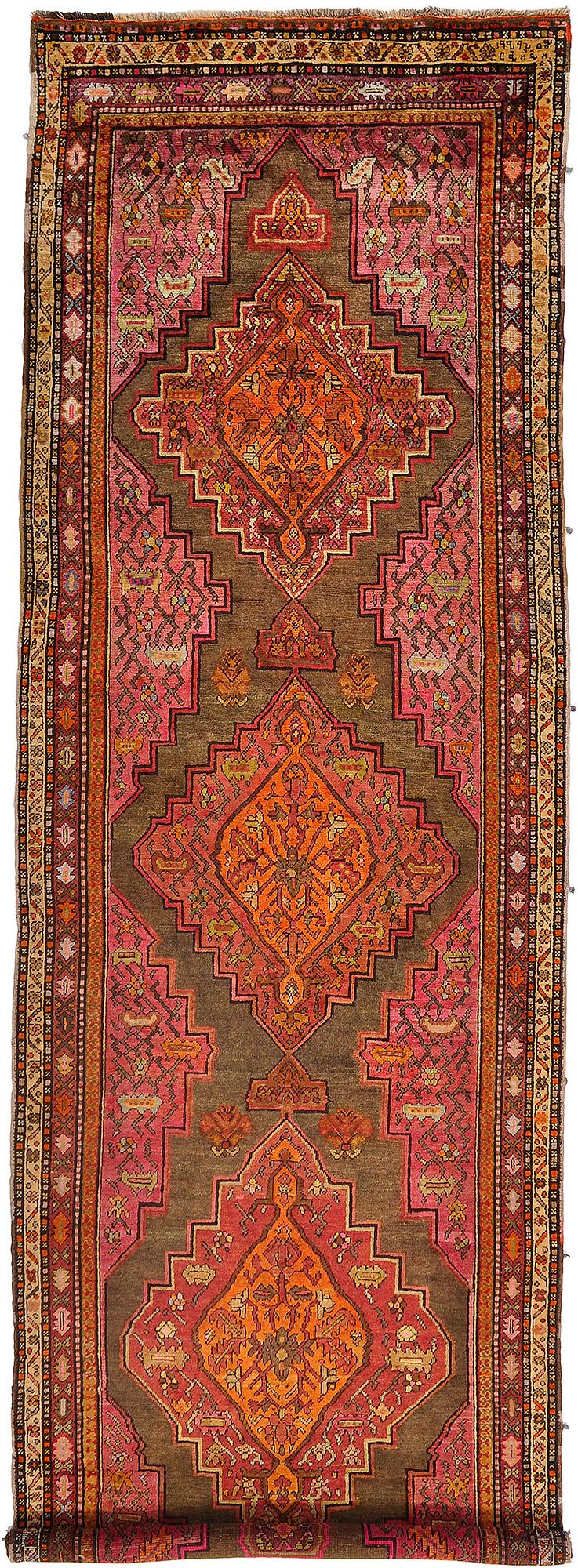A runner, semi-antique Karabagh, ca 480 x 148 cm.