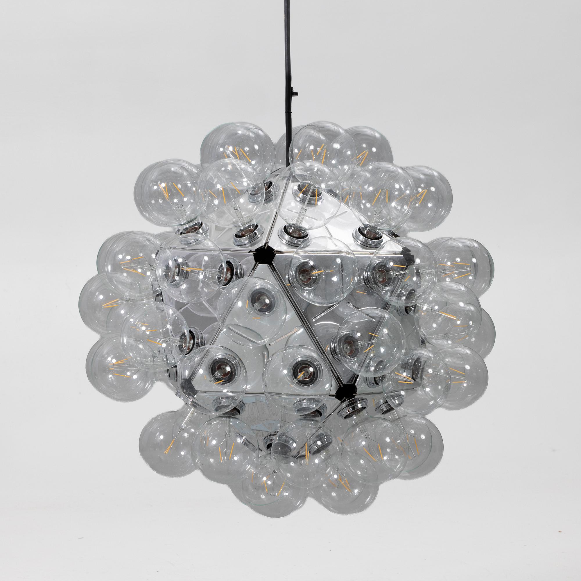 Achille Castiglioni, Taklampa, "Taraxacum 88 S1", Flos, Italien.