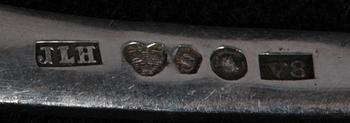 PARTI SILVER, 13 delar. Silver. Bla Stockholm 1947.