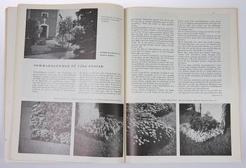 PARTI TIDSKRIFTER, ca 100 st, "Hem i Sverige", 1930-1950-tal.